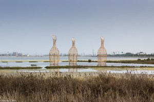 "Water Core" by Roger Rigorth at the 2015 Cheng Long Wetlands International Environmental Art Project