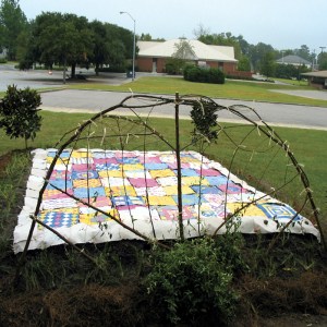 Making My Bed installation - Sumter SC 2003, 300dpi