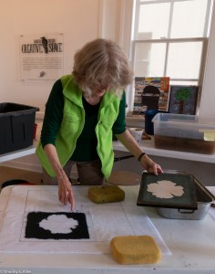 couching blue paper IMG_3287