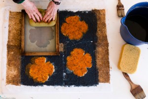 putting snd layer on top to hold string IMG_3341