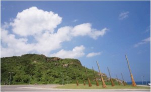 sketch of brooms to clean the ocean