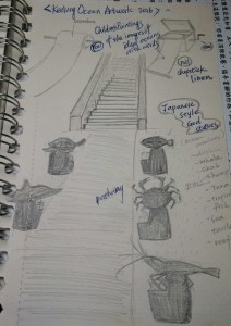 sketch of the proposed artwork_ Li Yi Shiuan